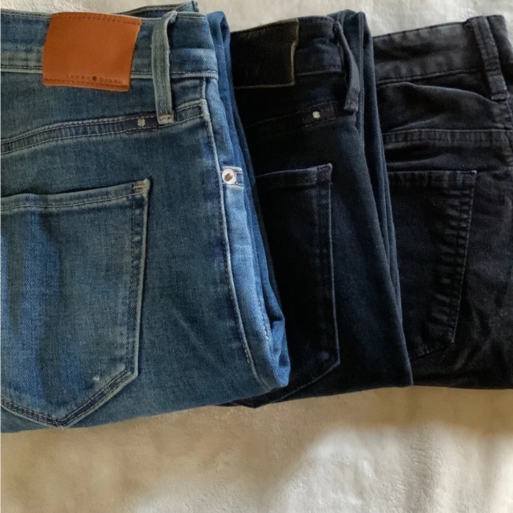 3 size 2 (26in) lucky brand jeans